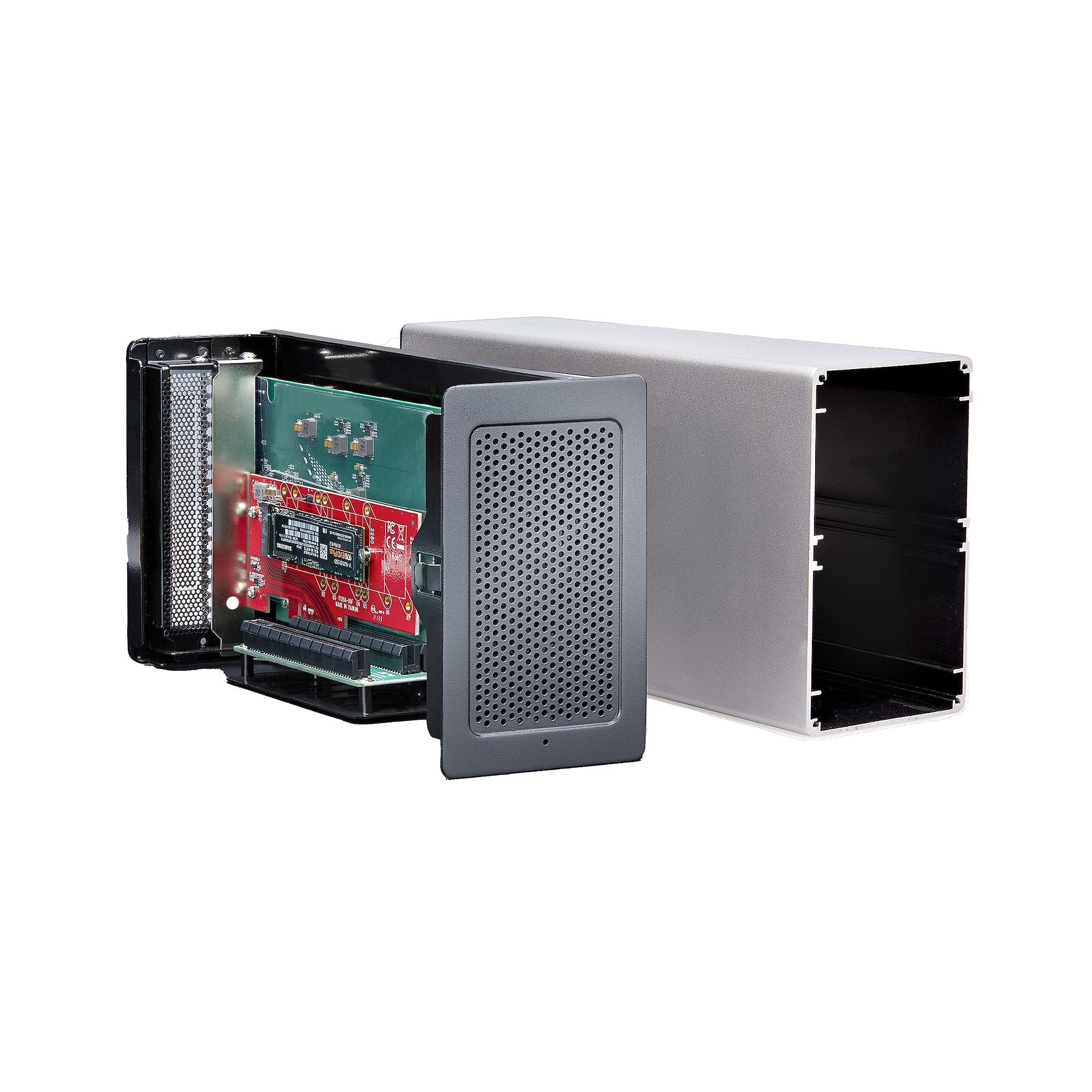 Thunderbolt 3 PCIe Expansion Chassis, External Enclosure W/Dual PCI Express Slots, PCIe Box for Laptops/Desktops, 8K/4K Output Via TB3/DP 1.4 Ports, For Video Capture/Fiber/Ethernet Cards - TAA 