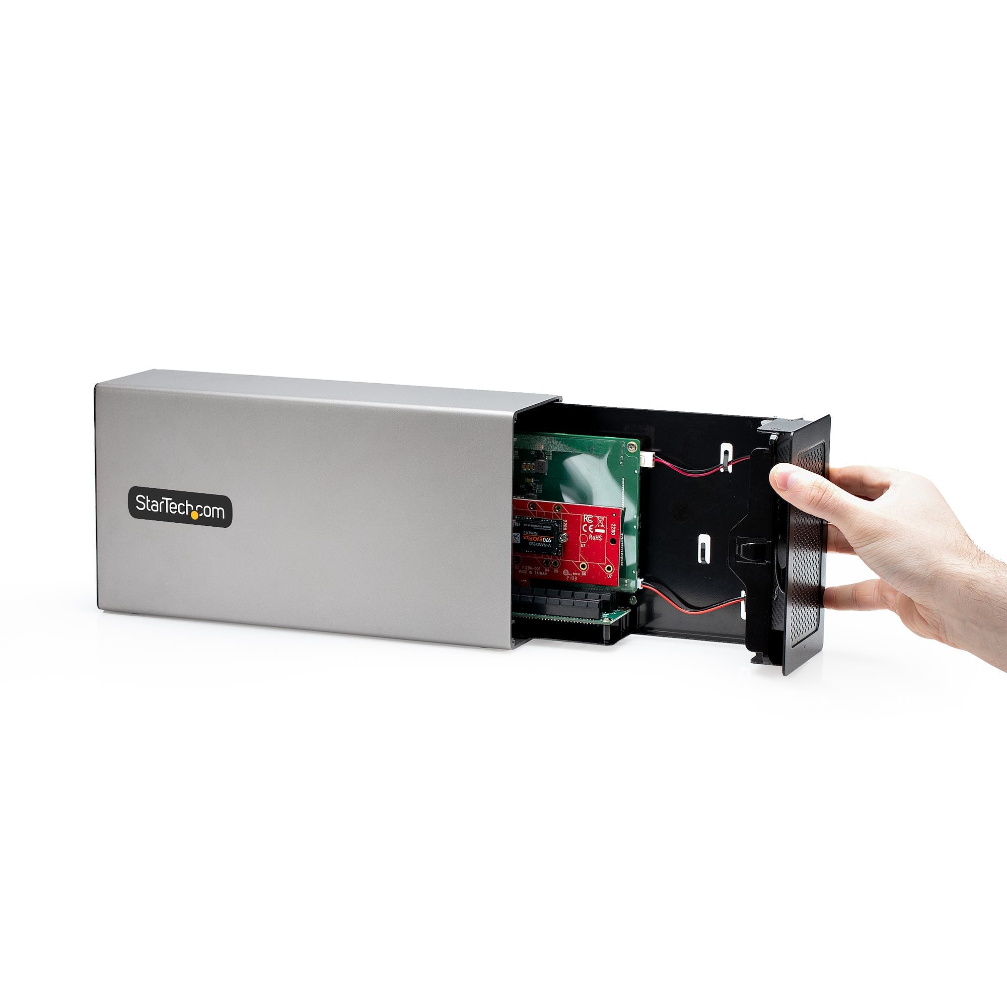 Thunderbolt 3 PCIe Expansion Chassis, External Enclosure W/Dual PCI Express Slots, PCIe Box for Laptops/Desktops, 8K/4K Output Via TB3/DP 1.4 Ports, For Video Capture/Fiber/Ethernet Cards - TAA 