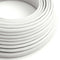 3-Core Electric Round Cable with White Color fabric finish~2127