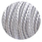 2 core twisted electrical wire Light Cord White~1409