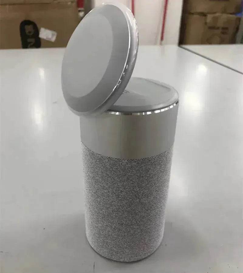 3 In 1 Multi-Function IPhone And AirPods Wireless Charger Portable Bluetooth Speaker With Touch Lamp For Home And Office 