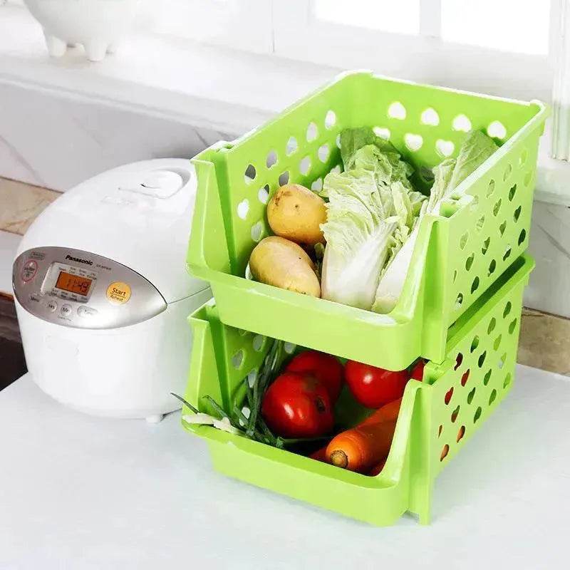 3-Layer Vegetable, Shelf, Kitchenware, and Appliance Supply for Manufacturers 
