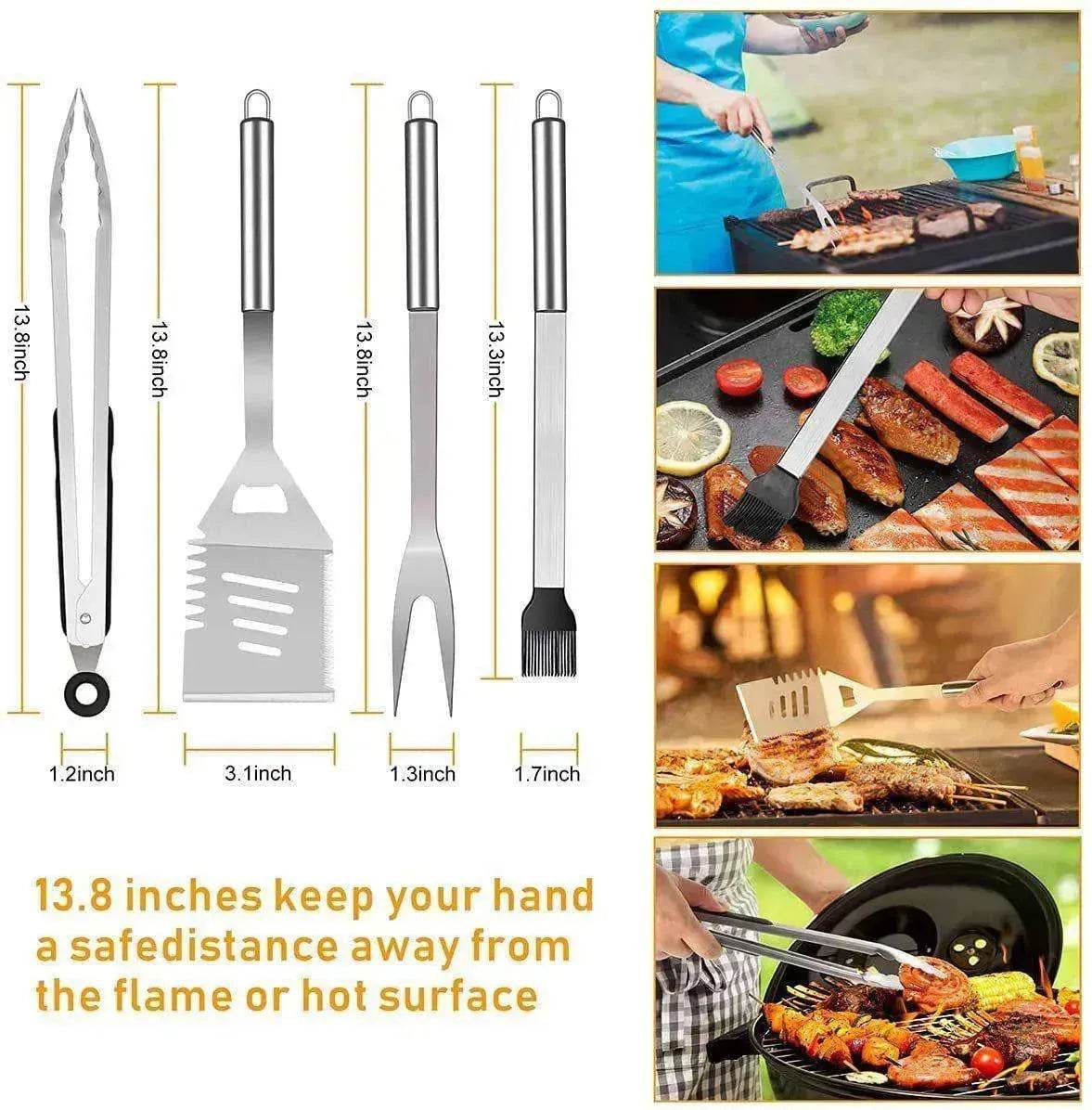 30-piece Set Of Skirt Bag Baking Set BBQ Tools Combination Apron Gift Set 