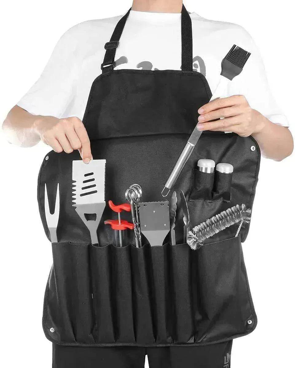 30-piece Set Of Skirt Bag Baking Set BBQ Tools Combination Apron Gift Set 