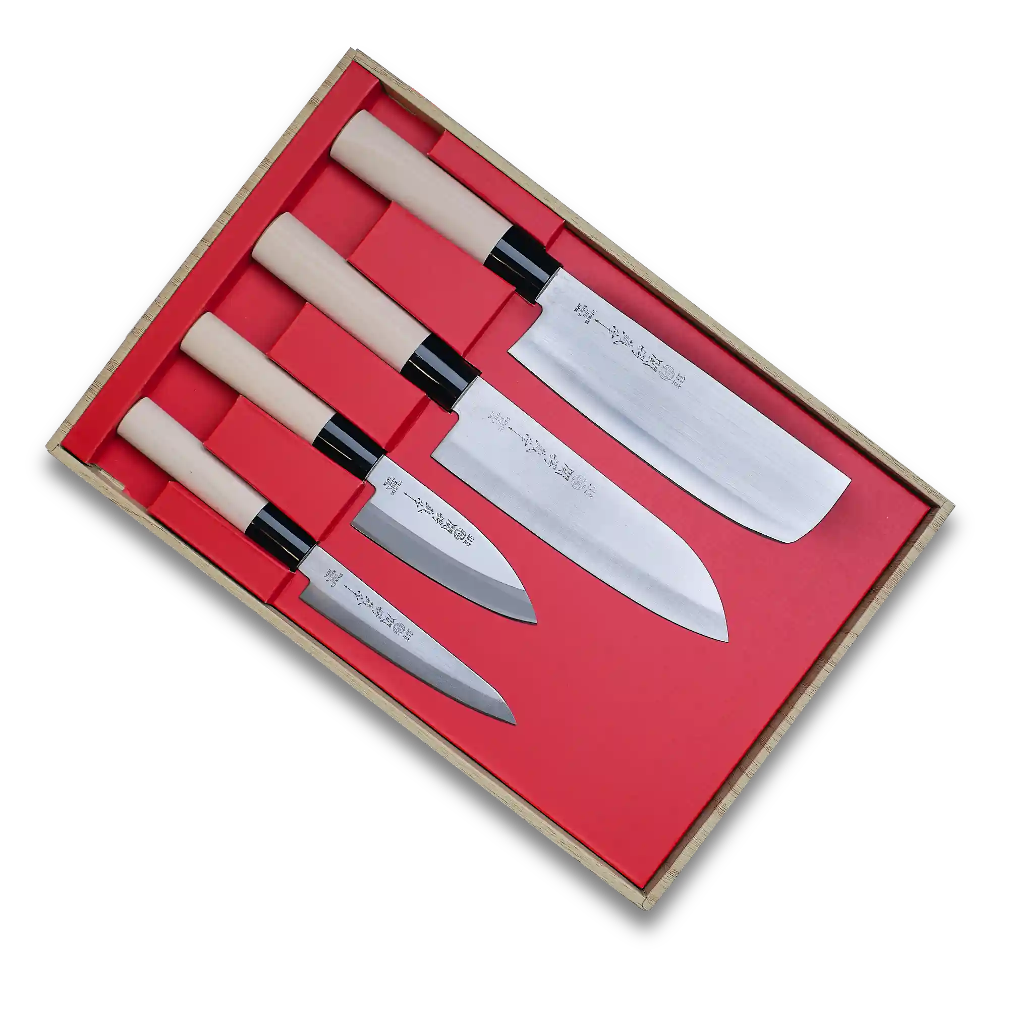Four Piece Knife Set - Made in Japan 