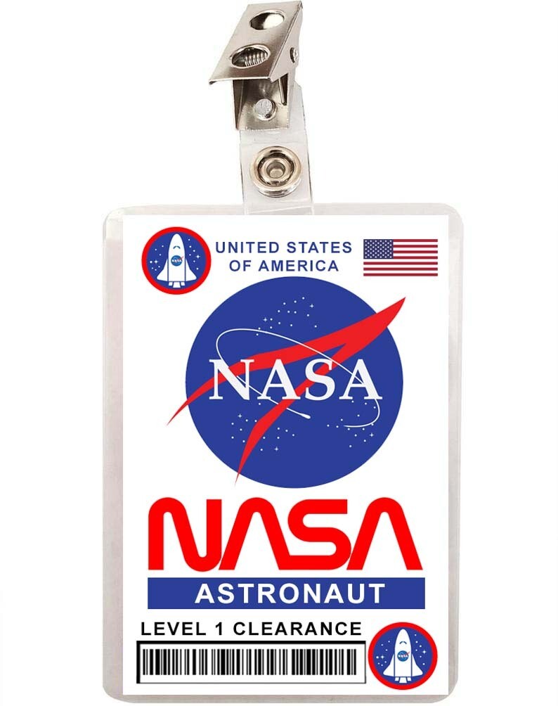 NASA Astronaut Level 1 ID Badge 