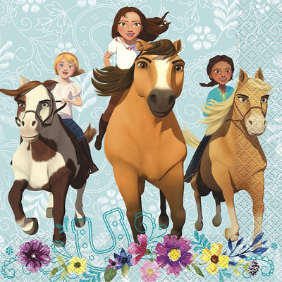 Spirit Riding Free Luncheon Napkins [16 per Pack] - Free Shipping 