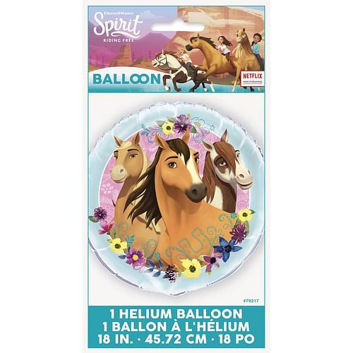 Spirit Riding Free 18 Inch Foil Balloon - Free Shipping