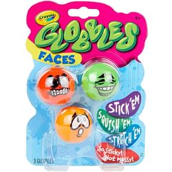 Crayola Silly Faces Globbles - 3 Count - Free Shipping 