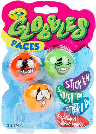 Crayola Silly Faces Globbles - 3 Count - Free Shipping 