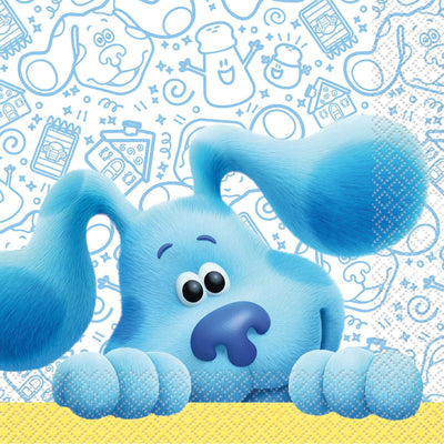 Blue's Clues Luncheon Napkins - 16ct - Free Shipping 