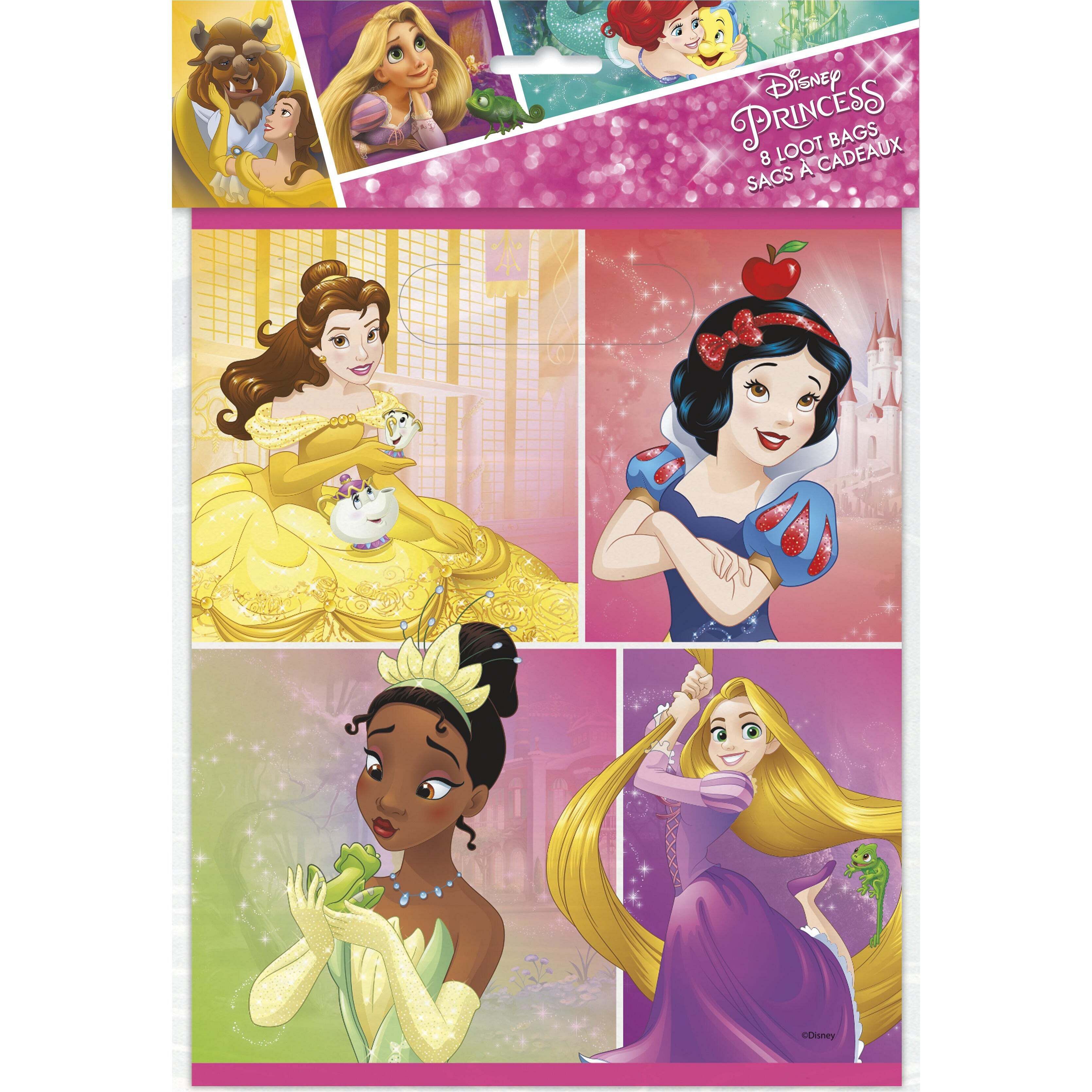 Disney Princess Dream Big Loot Bags - 8ct - Free Shipping