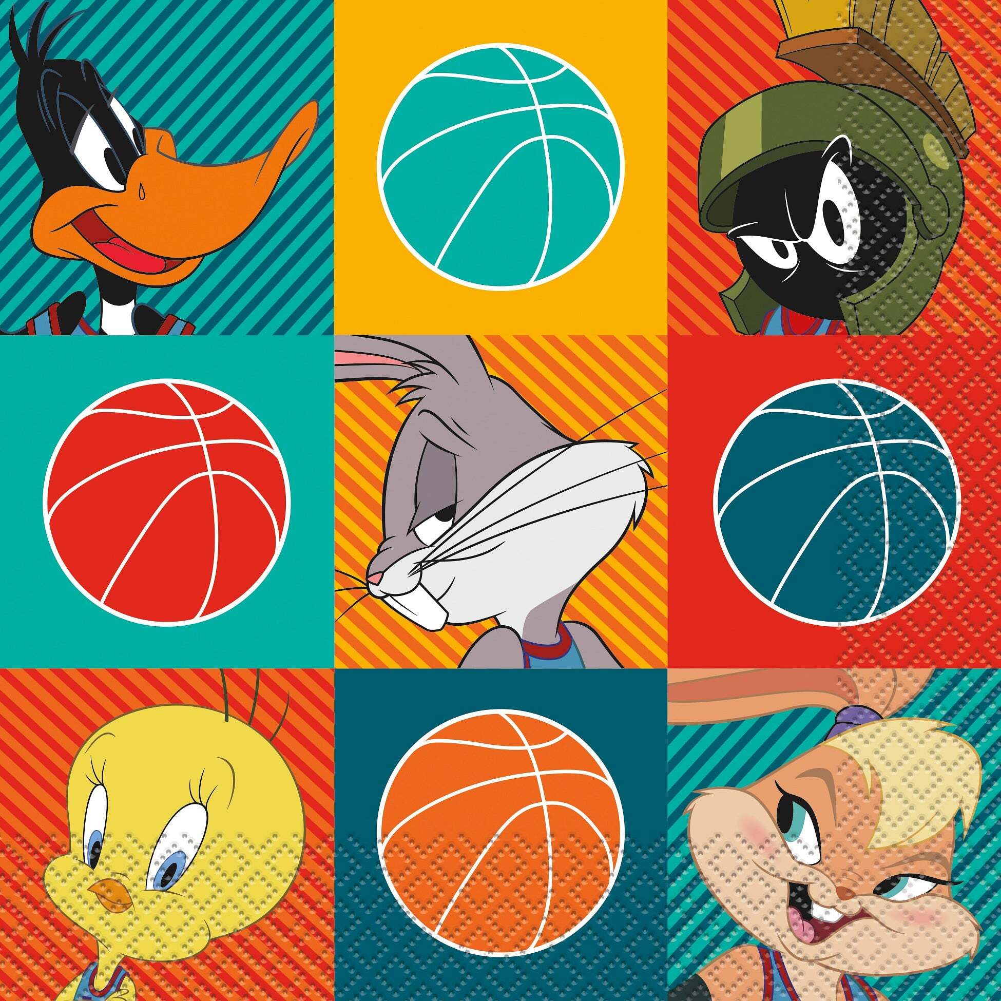 Space Jam Luncheon Napkins - Free Shipping