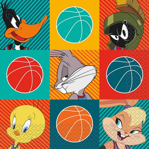 Space Jam Luncheon Napkins - Free Shipping 