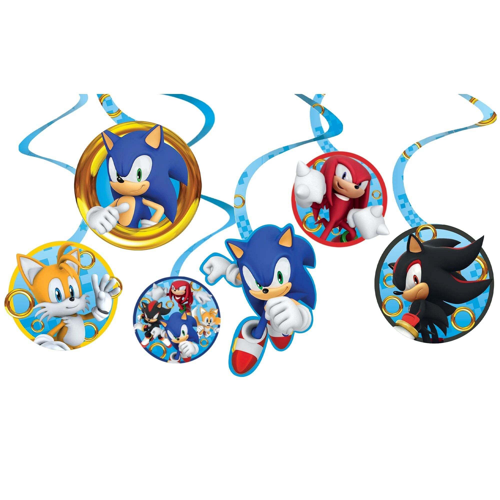 Sonic Spiral Decorations - Free Shipping