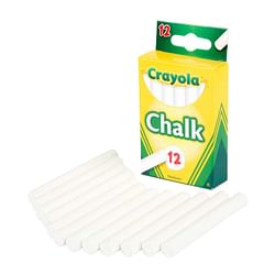 Crayola White Chalk - 12 Count - Free Shipping