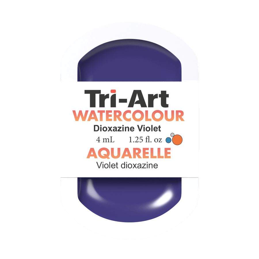 Tri-Art Water Colours - Dioxazine Violet 
