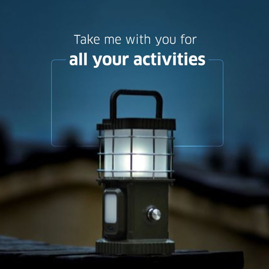 TRU De-LIGHT BUDDY Dimmable LED Lamp / Power Bank / Bluetooth Speaker / Independent side lamps - Music / Decoration - All-In-One 