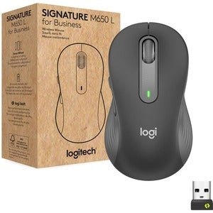 Logitech Signature M650 L for Business (Graphite) - Brown Box 