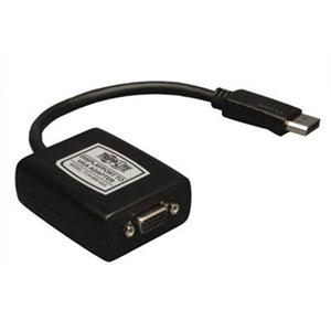 Tripp Lite 6in DisplayPort to VGA Adapter Active Converter DP to VGA M/F 6" 