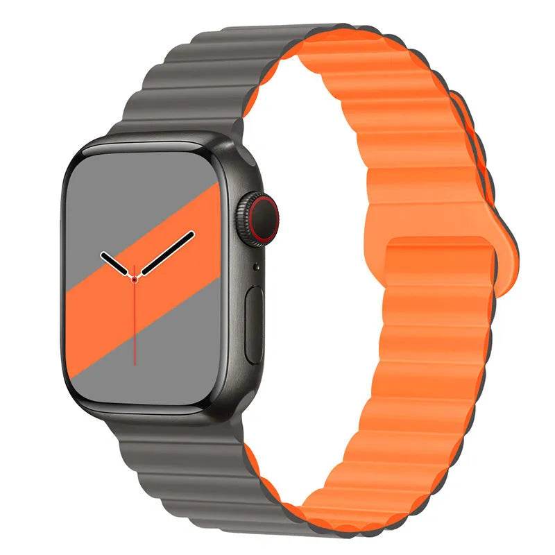 Band Silicone Magnetic Watch Strap 