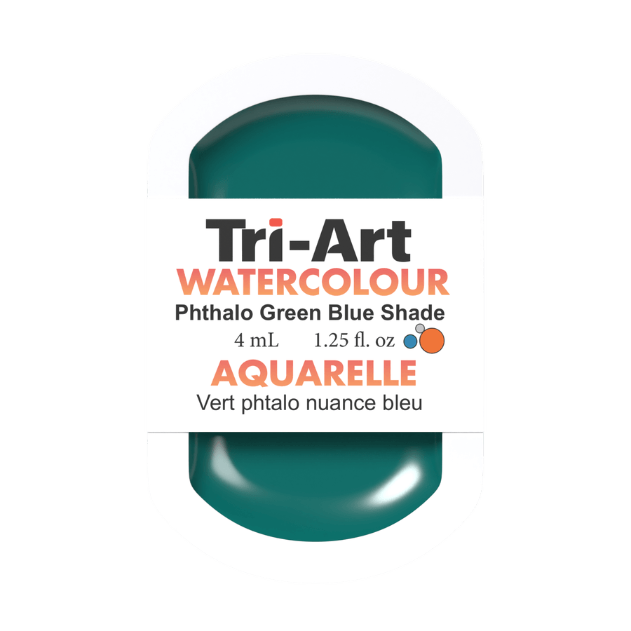 Tri-Art Water Colours - Phthalo Green 