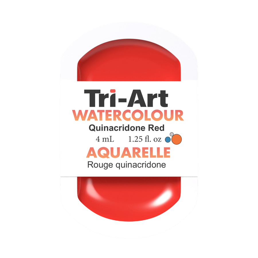 Tri-Art Water Colours - Quinacridone Red 