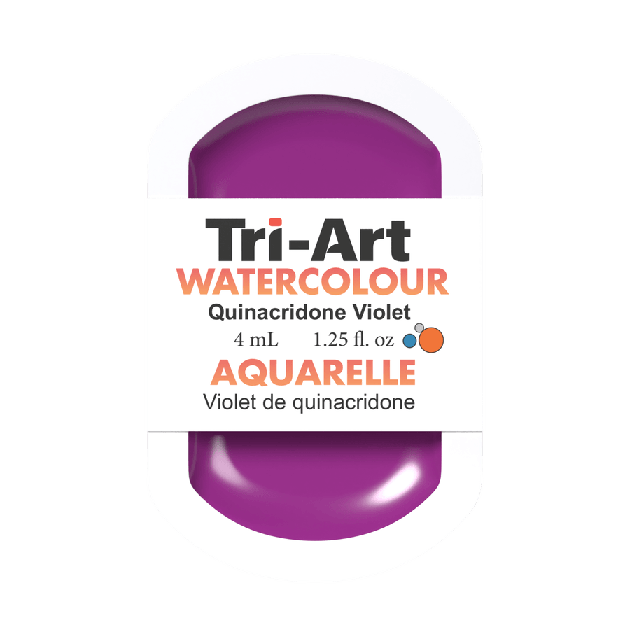 Tri-Art Water Colours - Quinacridone Violet 