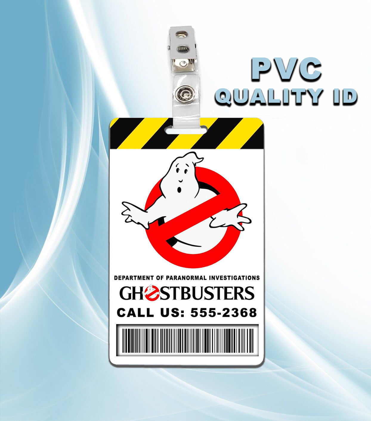 Ghostbusters Call Us ID Badge PVC 