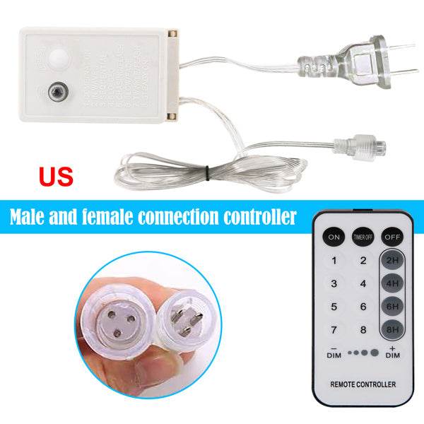 String Lighting Ice Bar Light 96 Light, US Spec, White String Lighting 