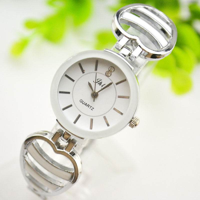 Waterproof bracelet quartz watch for ladies 