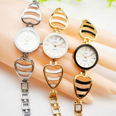 Waterproof bracelet quartz watch for ladies 