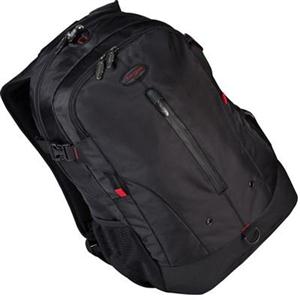 Targus Terra TSB226US Carrying Case Rugged (Backpack) for 16" Notebook - Black, Red 