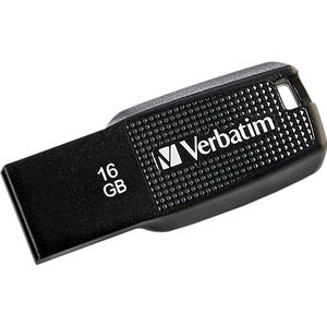 Verbatim 16GB Ergo USB Flash Drive - Black 