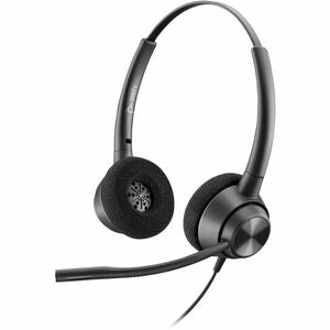 Poly EncorePro 320 with Quick Disconnect Binaural Headset TAA 