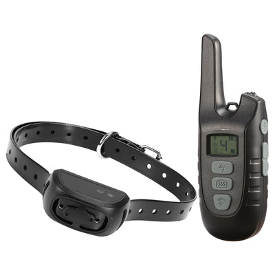 Dog Training Collar IP67 Waterproof Rechargeable Dog Shock Collar w/ 1640FT Remote Range Beep Vibration Shock 3 Training Modes 