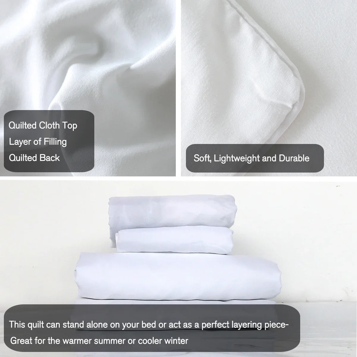 3-piece Set Of Simple And Fresh Blue And White Floral Duvet Cover, Polyester Bedroom Decoration Bedding Set Twin Full Queen King Size 