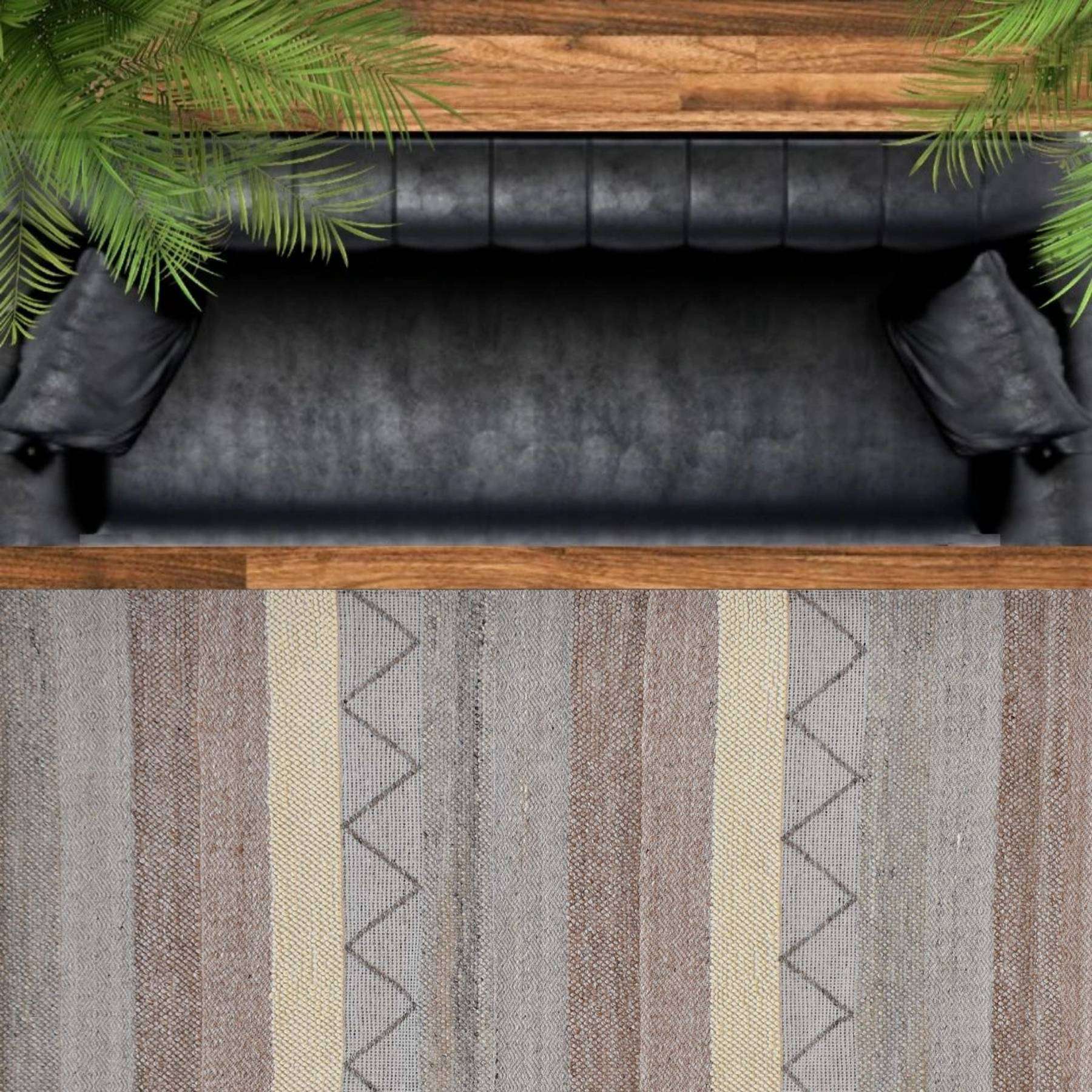 Arabella Woven Wool 6X9 Rug 