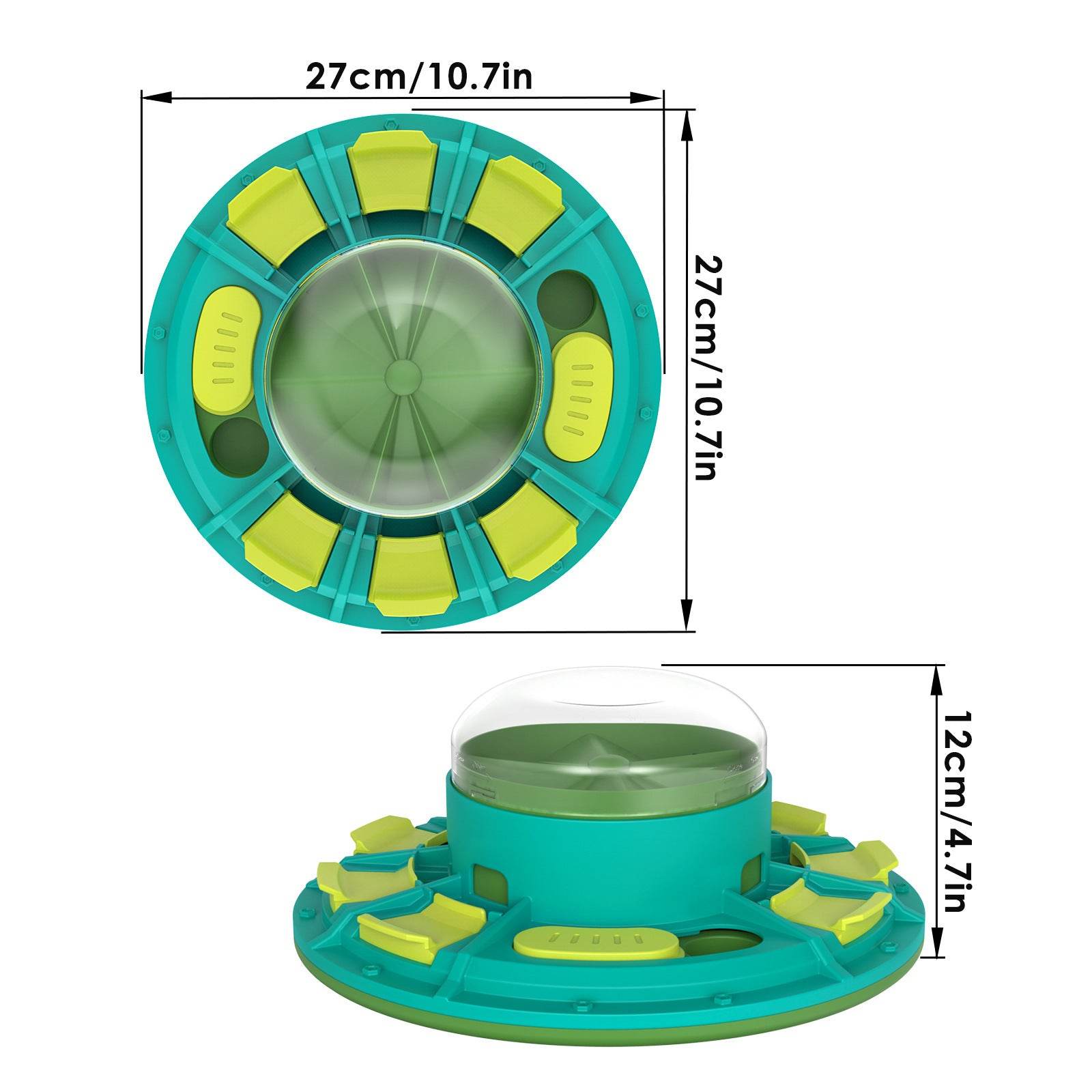Interactive Dog Puzzle Toy For IQ Improvement And Slow Feeding Suitable For All Sizes Pets Nutritious Diet-Friendly Non-Electric Plastic Pets Game Pet Products 
