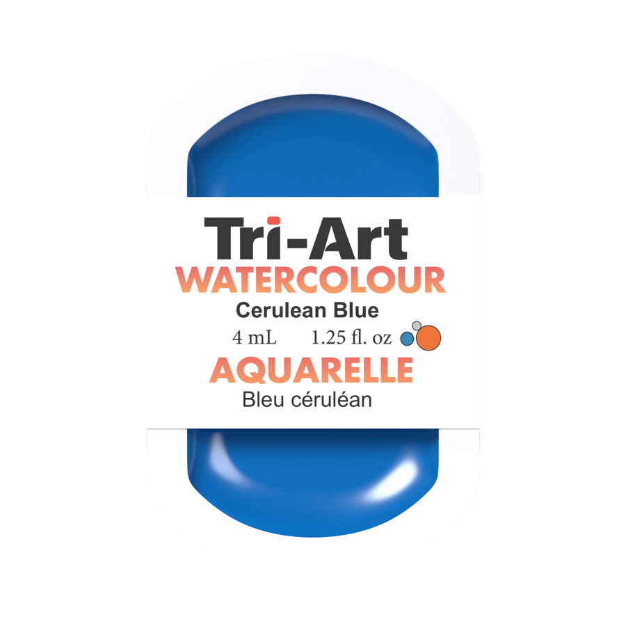 Tri-Art Water Colours - Cerulean Blue 