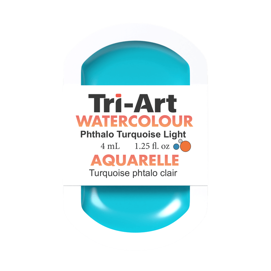 Tri-Art Water Colours - Phthalo Turquoise Light 