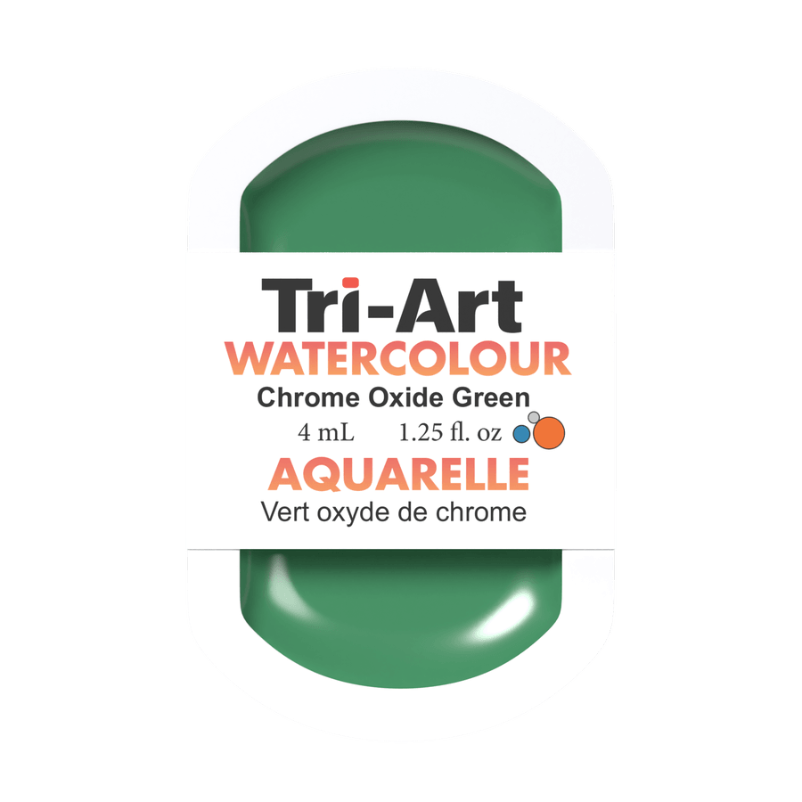 Tri-Art Water Colours - Chrome Oxide Green 