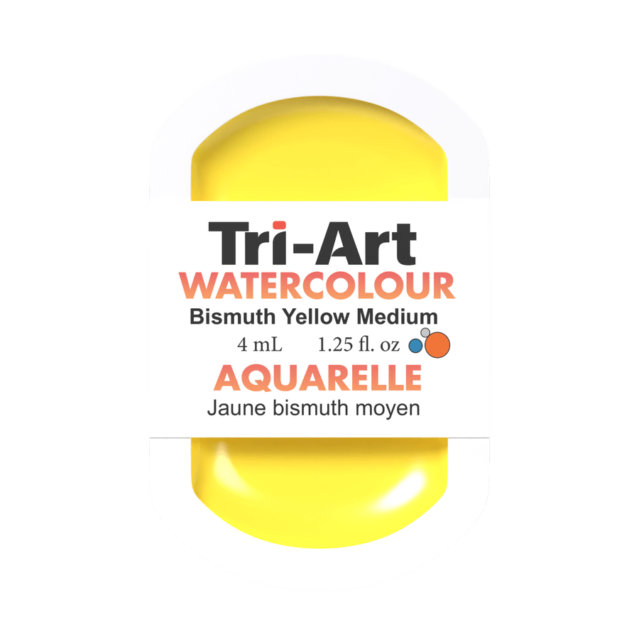Tri-Art Water Colours - Bismuth Yellow Medium 