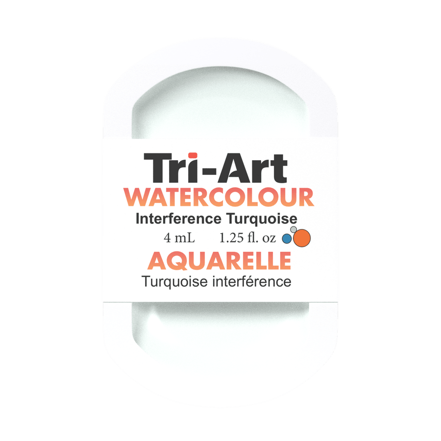 Tri-Art Water Colours - Interference Turquoise 