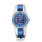 Men’s Quartz Bracelet Watch – Round Alloy Case, Alloy Strap, Lightweight Stylish Timepiece, Multiple Colors Available