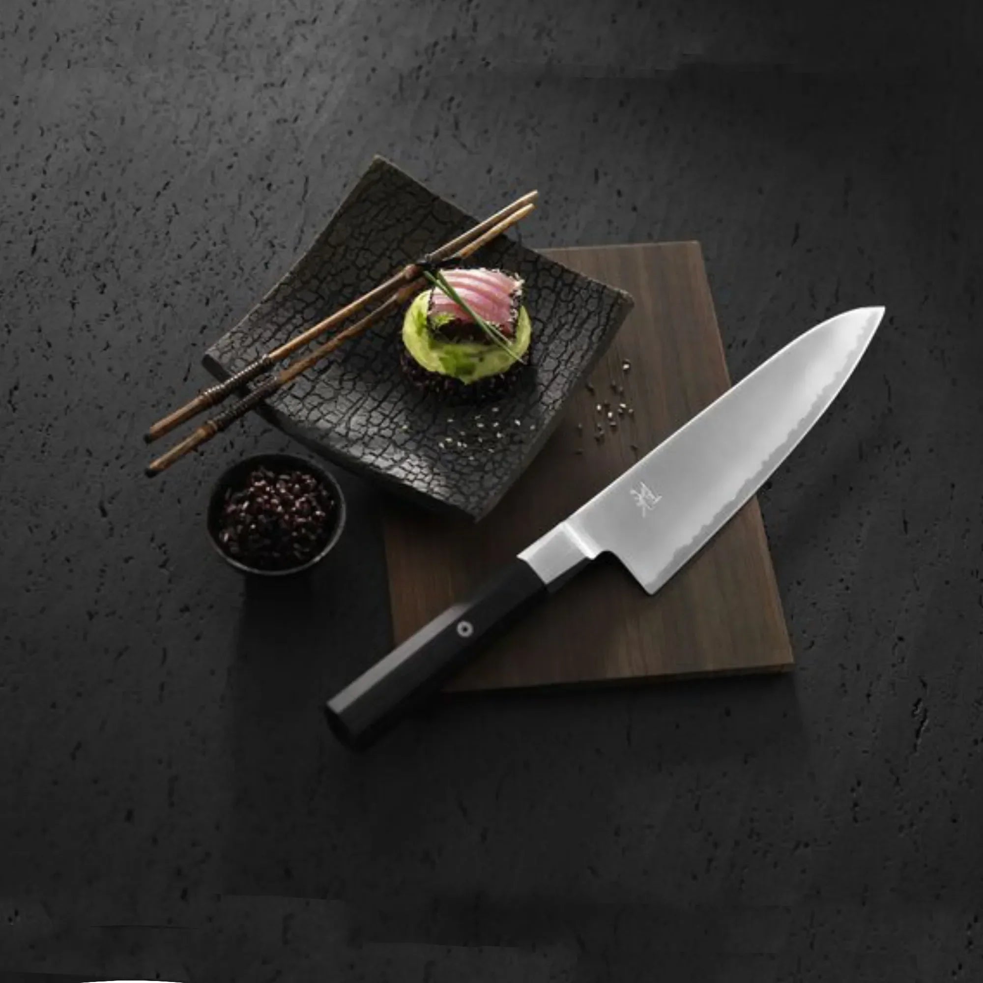 MIYABI 4000 FC 9.5-Inch Gyutoh Knife – Black Handle 