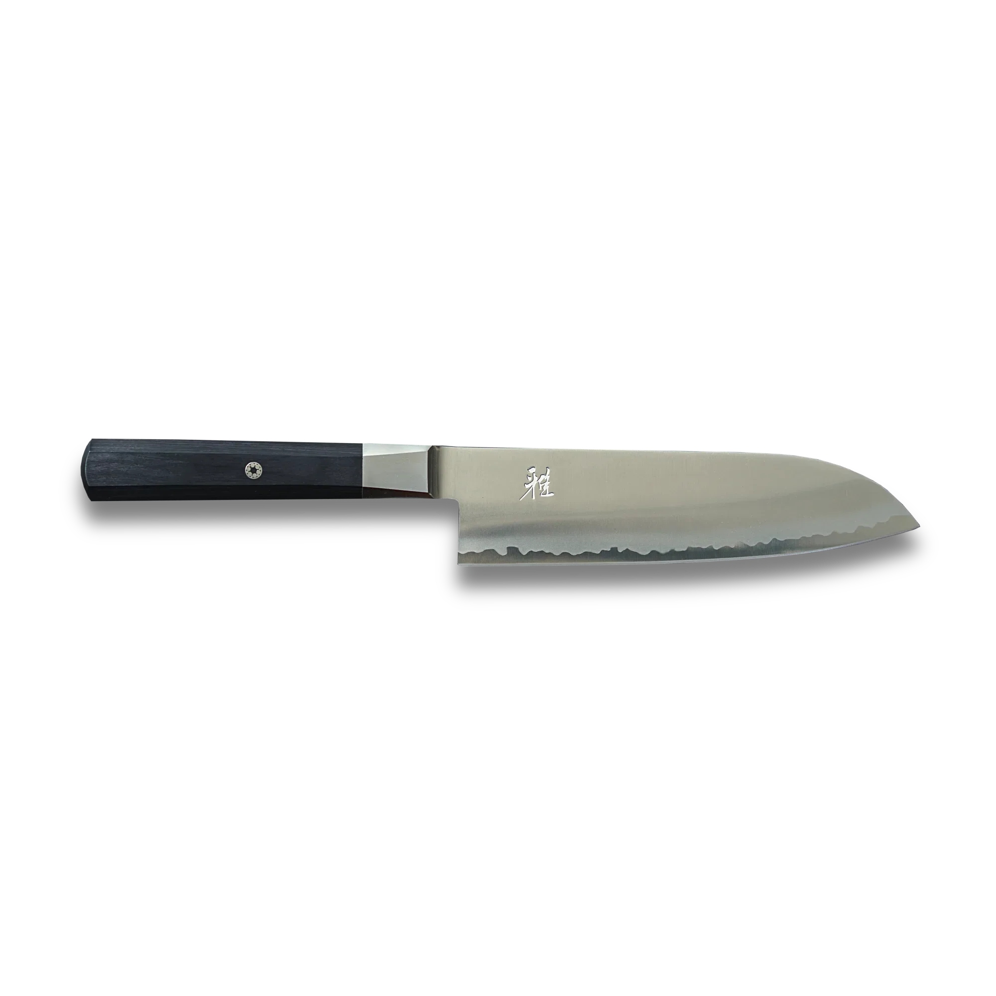 MIYABI 4000 FC 7-Inch Santoku Knife – Black Handle 