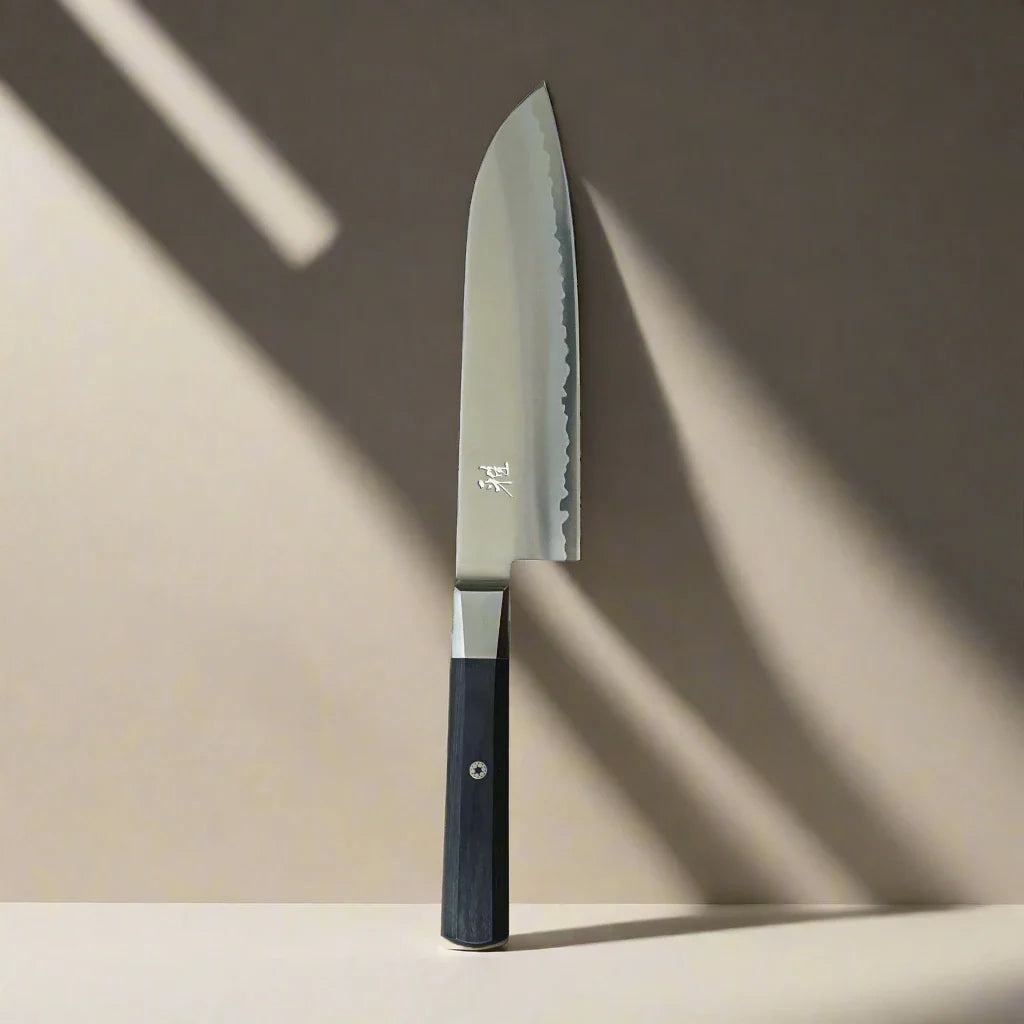 MIYABI 4000 FC 7-Inch Santoku Knife – Black Handle 