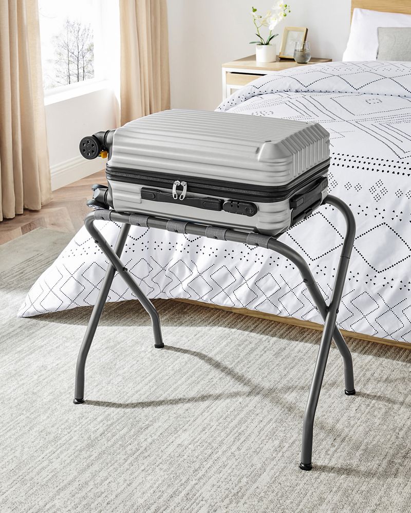 SONGMICS Folding Luggage Rack 