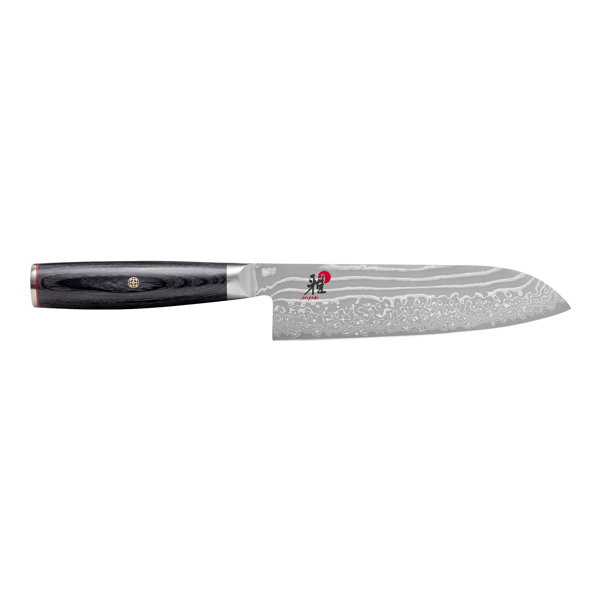 Miyabi Kaizen II 7″ Santoku Knife | Damascus Steel Japan Handle 
